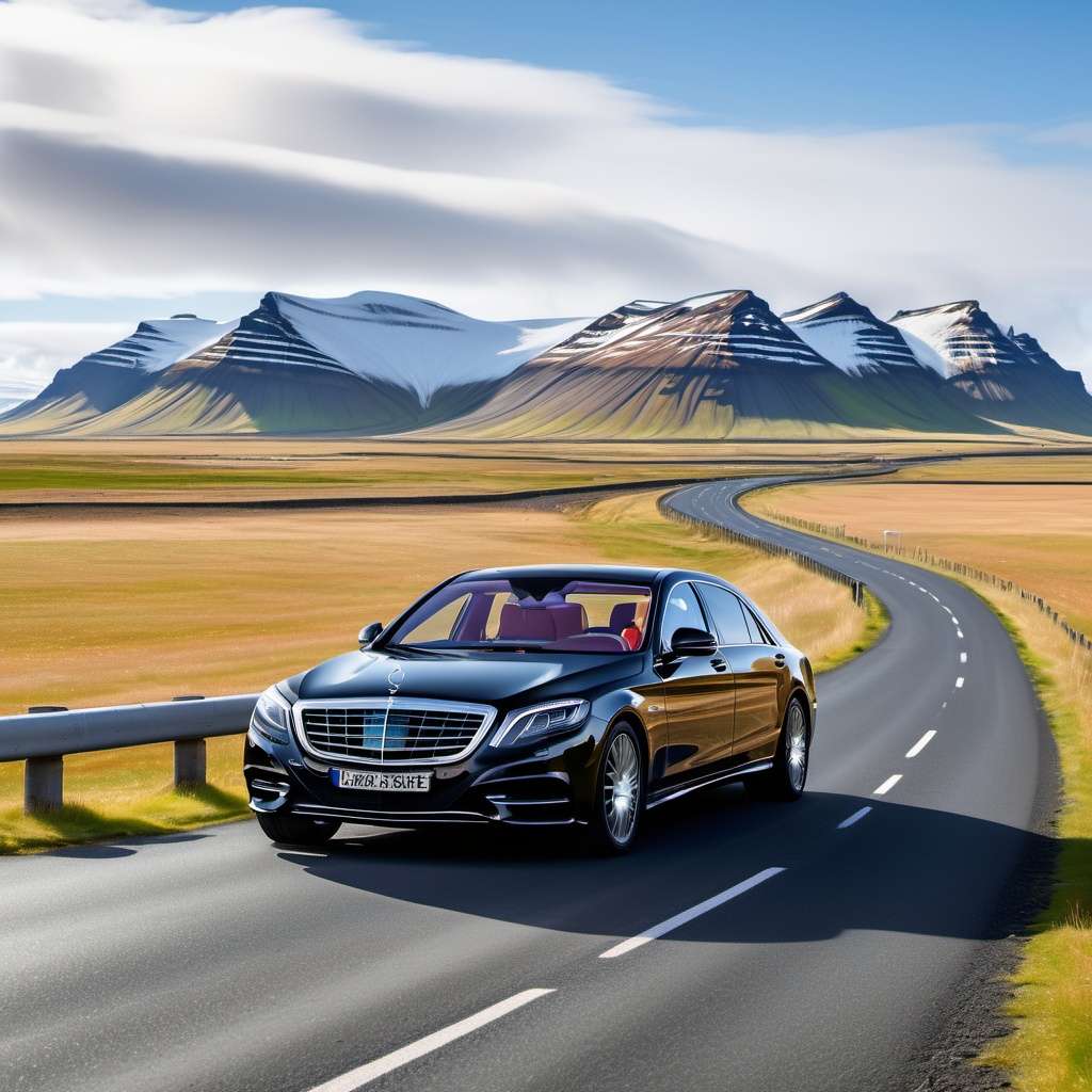ai produced photo - snowy mountains